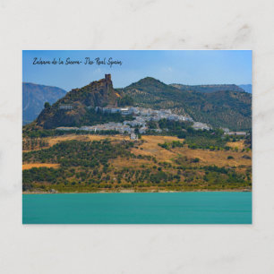 Det verkliga Spanien- Zahara de la Sierra Vykort