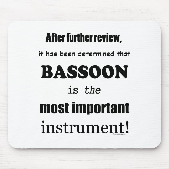 Det viktigaste Bassnart-instrumentet Musmatta (Framsidan)