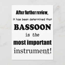 Det viktigaste Bassnart-instrumentet Vykort