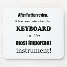 Det viktigaste instrumentet tangentbord