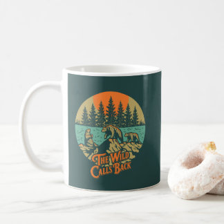 Det vilda kallar tillbaka kaffemugg