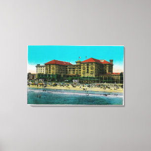 Det Virginia hotellet, Long Beach, Kalifornien Canvastryck