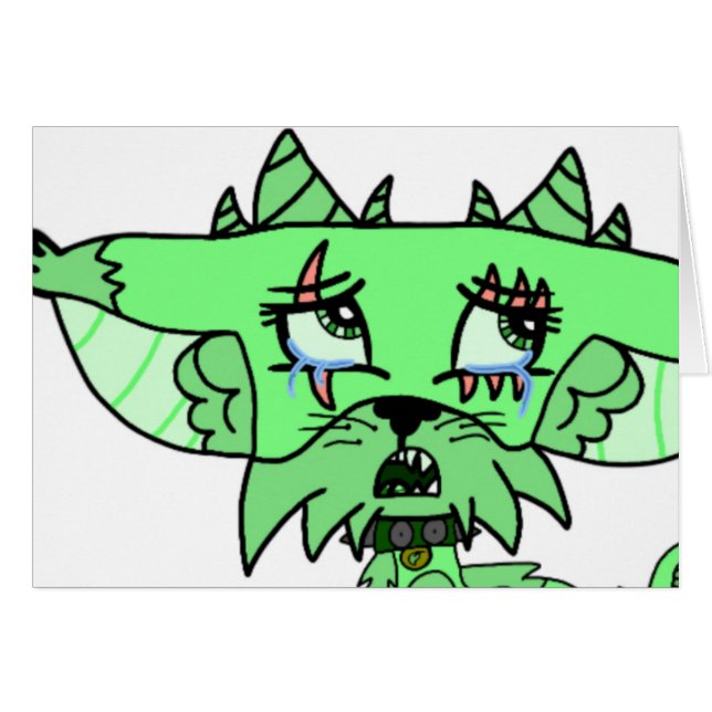 Det visa teckenet noterar kortet - förbigå hälsningskort (Framsidan Horizontal)