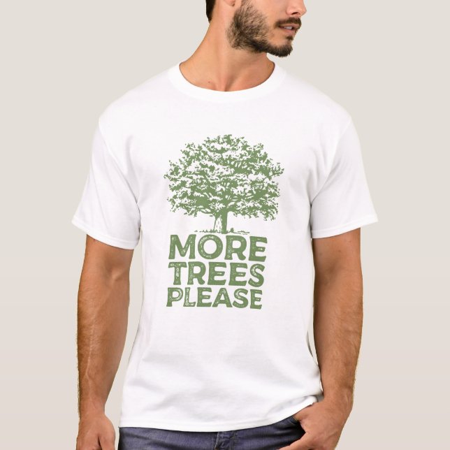 Det viskande Träd T Shirt (Framsida)