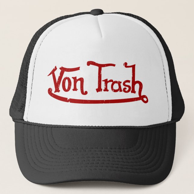 Det Von Kassera Lastbilsförare locket Truckerkeps (Framsida)