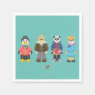 Det Webkinz PIXELet varar värd Pappersservett