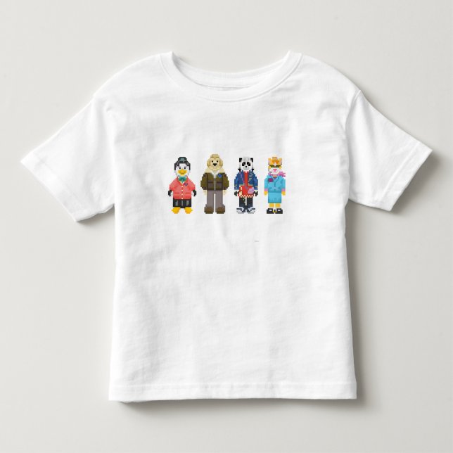 Det Webkinz PIXELet varar värd T-shirt (Framsida)