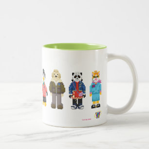 Det Webkinz PIXELet varar värd Två-Tonad Mugg