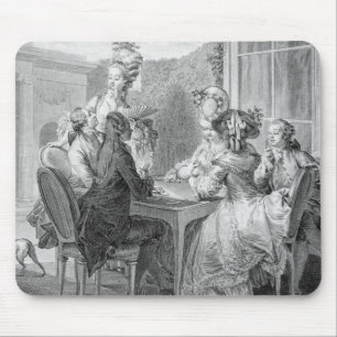 Det Whist partyet, 1783, inristat av Jean Dambrun Musmatta