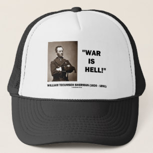 Det William Tecumseh Sherman krig äger rum Keps