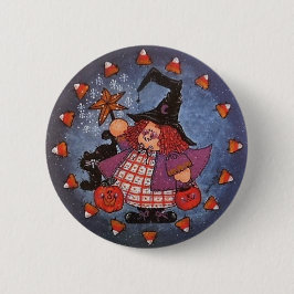 Det Witchy bajset knäppas klämmer fast Knapp