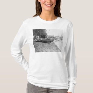 Det Yocum kanothuset, den Arlington stranden Tee Shirt