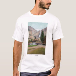 Det Yosemite dallagret och postar - kontoret Tee Shirt