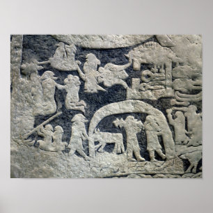 Detail of the legend of Valhalla Poster