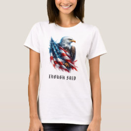 *~* Detailed Örn AP16 American Flagga USA T Shirt