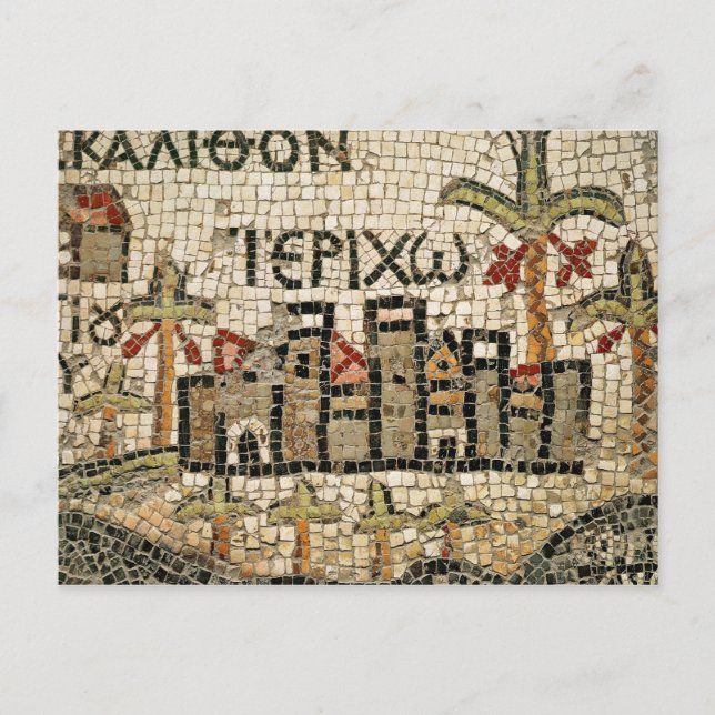 Detalj karta i Jeriko Vykort (Framsida)