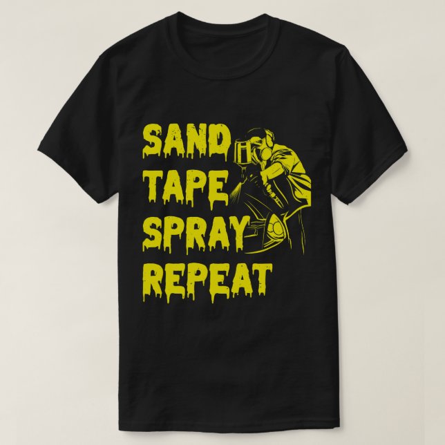 Detalj om automatisk blockfärgsavtryckare för band t shirt (Design framsida)