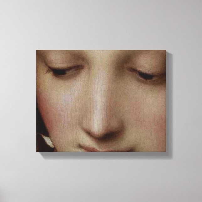 Detalj om Madonna i Meadow Canvastryck (Framsida)