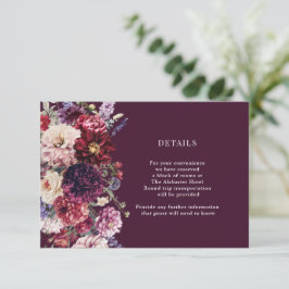 Detaljbilaga för höstblomma i Dahlia-bunkan Tilläggskort