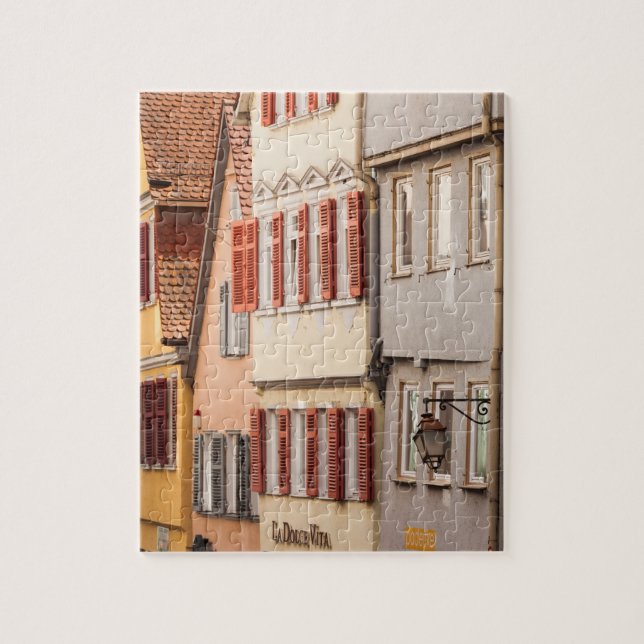 Detaljer för gammal stad byggnad pussel (Vertikal)
