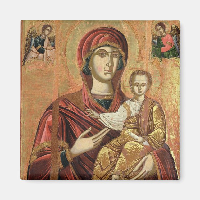 Detaljer för Madonna och barnet från Iconostas Magnet (Framsidan)