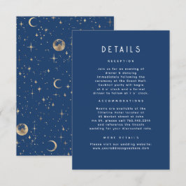 Detaljer för Stjärnklar Himmelbröllop Tilläggskort