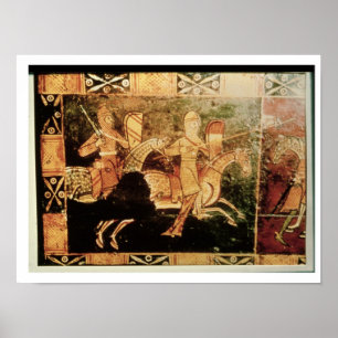 Detaljer från ett bröllop-bröst som skildrar solda poster