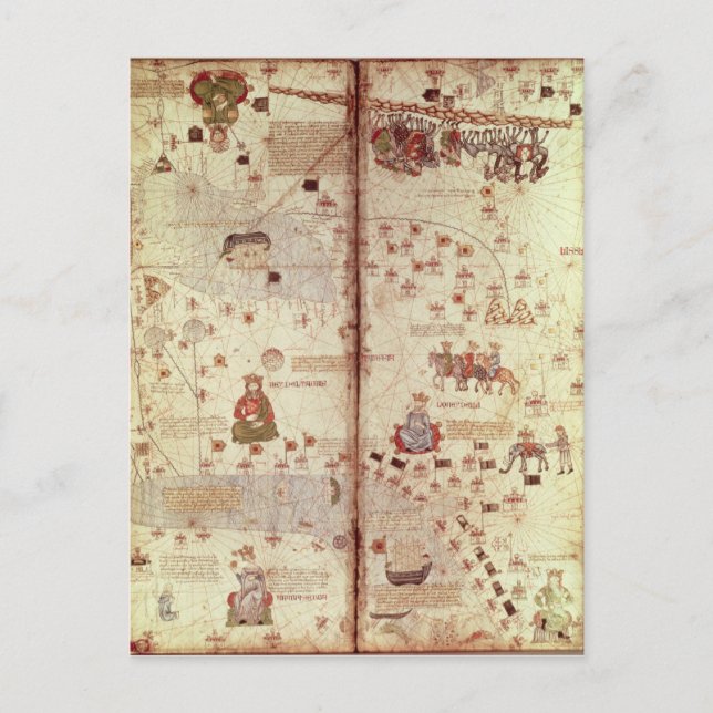 Detaljer om Asien från Katalonien Vykort (Framsida)