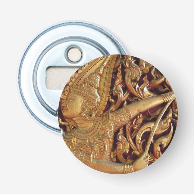 Detaljer om Thai Buddhist Temple Flasköppnare (Framsidan)