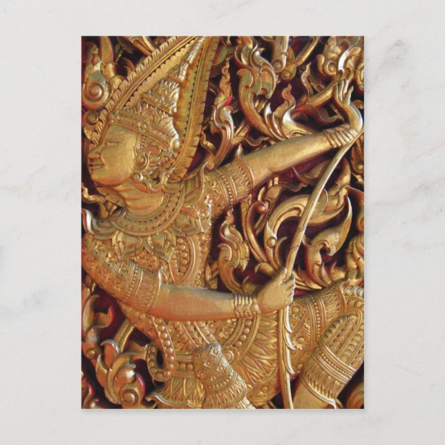Detaljer om Thai Buddhist Temple Vykort (Framsida)