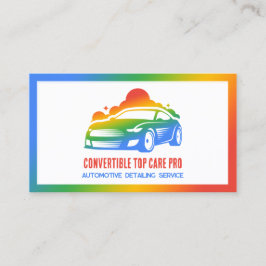 Detaljerad Anpassningsbar QR för färgämnen automat Visitkort