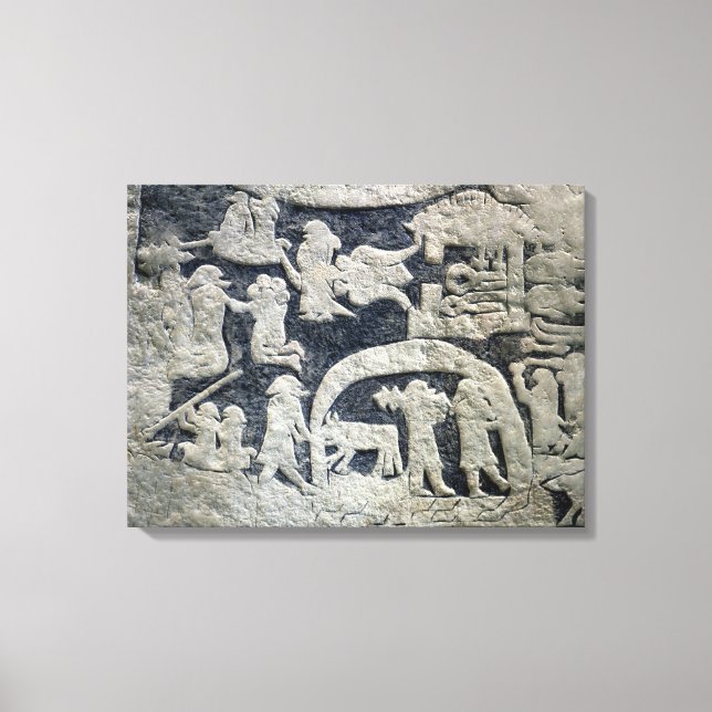 Detaljerad beskrivning av förklaringen om Valhalla Canvastryck (Framsida)