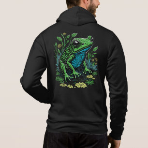 Detaljerad dammgroda t shirt