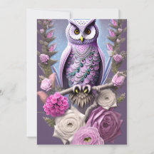 Detaljerad Fantasy Uggla på Thorns säng