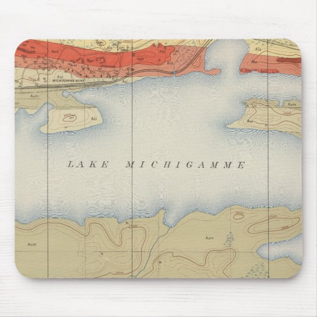 Detaljerad geologi Lakan V Musmatta (Framsidan)