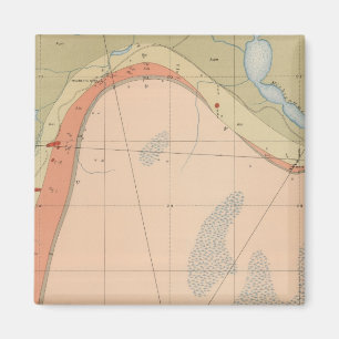 Detaljerad geologi Lakan VII Magnet