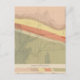 Detaljerad geologi Lakan XVI Vykort