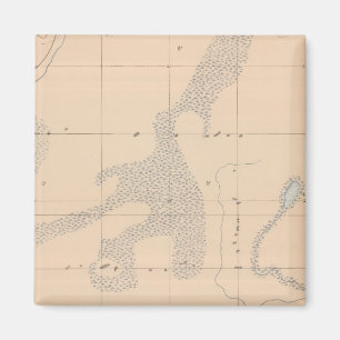 Detaljerad geologi Lakan XVII Magnet
