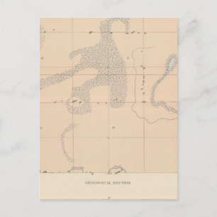 Detaljerad geologi Lakan XVII Vykort