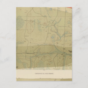 Detaljerad geologi Lakan XXII Vykort