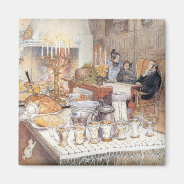 Detaljerad information om Kväll (Traditional Swedi Magnet