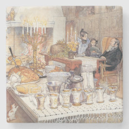 Detaljerad information om Kväll (Traditional Swedi Stenunderlägg