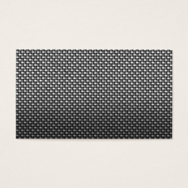 Detaljerad kolfibertextur visitkort (Framsidan)