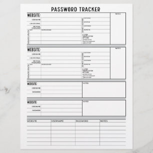 Detaljerad lösenords tracker med 2-stegs verifieri reklamblad
