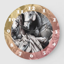 Detaljerad målning för hästar i svartvit konst