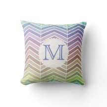 Detaljerad regnbåge och texturerad Chevron Mönster