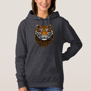 Detaljerad tiger Ansikte T Shirt