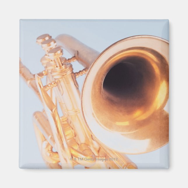 Detaljerad trumpet 2 magnet (Framsidan)