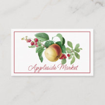 Detaljerade äpplen och päron Stem