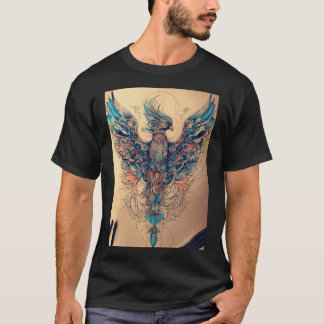 Detaljerade och realistiska bilder som fångar mind t shirt